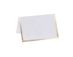 Gouden Tafeldecoratie Naamkaartjes 7cm 10st