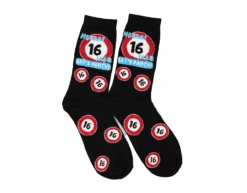 Grappige Sokken 16 Jaar 1 Paar