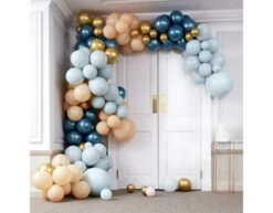Feestartikelen Winkel -Feestartikelen Winkel groen gouden ballonnenboog chroom xl diy set 1
