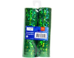 Groene Serpentines Holografisch 4m 18 Ringen 2st -Feestartikelen Winkel groene serpentines holografisch 4m 18 ringen 2st 2