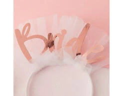 Haarband Bride 24cm -Feestartikelen Winkel haarband bride 24cm 1