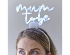 Haarband Mum To Be 12cm -Feestartikelen Winkel haarband mum to be 12cm 1