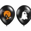 Halloween Ballonnen Boo! 30cm 6st -Feestartikelen Winkel halloween ballonnen boo 30cm 6st