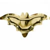 Halloween Borden Vleermuis Goud 37,5cm 6st -Feestartikelen Winkel halloween borden vleermuis goud 375cm 6st