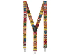 Halloween Bretels Sugar Skulls -Feestartikelen Winkel halloween bretels sugar skulls 1