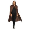 Halloween Cape Bruin 1,8m -Feestartikelen Winkel halloween cape bruin 18m