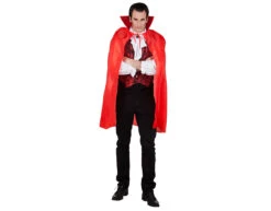 Halloween Cape Rood 1,2m