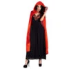 Halloween Cape Rood 1,7m -Feestartikelen Winkel halloween cape rood 17m