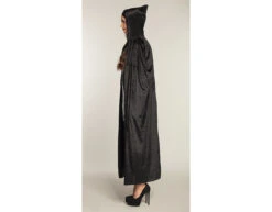 Halloween Cape Zwart 1,65m -Feestartikelen Winkel halloween cape zwart 165m 5