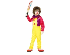 Halloween Clown It Kostuum Kind
