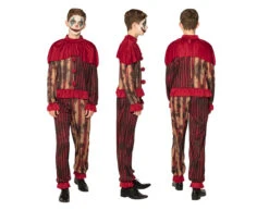 Halloween Clown Kostuum Rood Tiener 14-16 Jaar -Feestartikelen Winkel halloween clown kostuum rood tiener 14 16 jaar 3