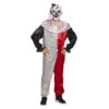 Halloween Clown Kostuum Zwart Wit M -Feestartikelen Winkel halloween clown kostuum zwart wit m