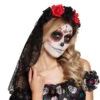 Halloween Haarband La Rosa -Feestartikelen Winkel halloween haarband la rosa