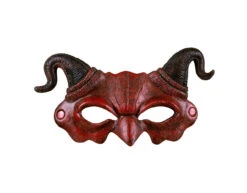 Halloween Half Masker Demoon -Feestartikelen Winkel halloween half masker demoon 2
