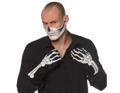 Halloween Handschoenen Skelet