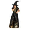 Halloween Heks Kostuum Kind Goud -Feestartikelen Winkel halloween heks kostuum kind goud