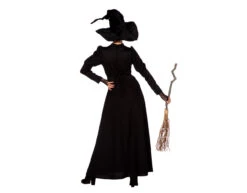 Halloween Heks Kostuum Zwart -Feestartikelen Winkel halloween heks kostuum zwart 3
