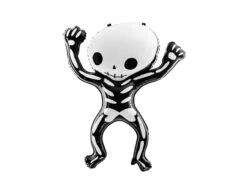 Halloween Helium Ballon Skelet 1m