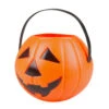 Halloween Pompoen Emmer Rond -Feestartikelen Winkel halloween pompoen emmer rond