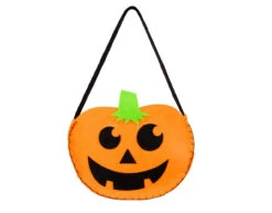 Halloween Pompoen Handtas 22cm