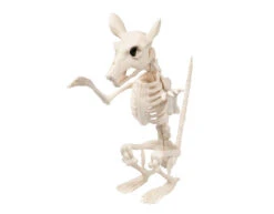 Halloween Rattenskelet 18cm