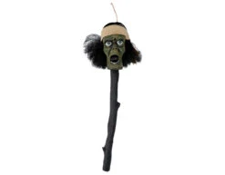 Halloween Scepter Voodoohoofd 52cm -Feestartikelen Winkel halloween scepter voodoohoofd 52cm 2