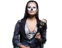 Halloween Scepter Voodoohoofd 52cm