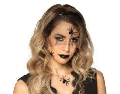 Halloween Schminkset Zwarte Weduwe