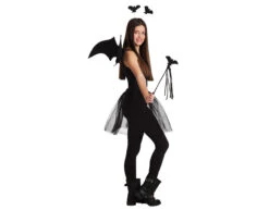 Halloween Set Vleermuis 4 Delig -Feestartikelen Winkel halloween set vleermuis 4 delig 1
