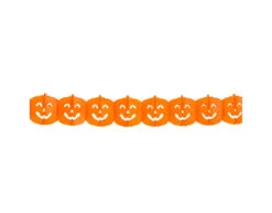 Halloween Slinger Pompoen 4m