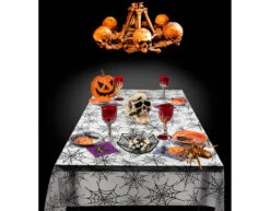Halloween Tafelkleed Spinnenweb 2,75m -Feestartikelen Winkel halloween tafelkleed spinnenweb 275m 1