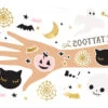 Halloween Tattoos Boo 12st