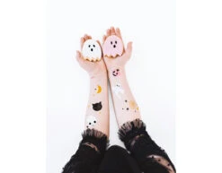 Halloween Tattoos Boo 12st -Feestartikelen Winkel halloween tattoos boo 12st 5