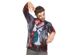 Halloween Zombie Shirt Heren
