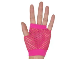 Handschoenen Visnet Neon Roze -Feestartikelen Winkel handschoenen visnet neon roze 3