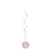 Hangdecoratie 16 Jaar Roze 81cm 6st -Feestartikelen Winkel hangdecoratie 16 jaar roze 81cm 6st