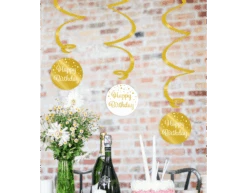 Hangdecoratie 50 Jaar Happy Birthday 17cm 3st -Feestartikelen Winkel hangdecoratie 50 jaar happy birthday 17cm 3st 1