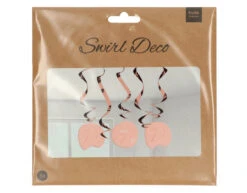 Hangdecoratie 70 Jaar Rose Goud 75cm 5st -Feestartikelen Winkel hangdecoratie 70 jaar rose goud 75cm 5st 3