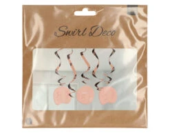 Hangdecoratie 80 Jaar Rose Goud 75cm 5st -Feestartikelen Winkel hangdecoratie 80 jaar rose goud 75cm 5st 3