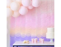 Hangdecoratie Slinger Rondjes 1,7m -Feestartikelen Winkel hangdecoratie slinger rondjes 17m 1