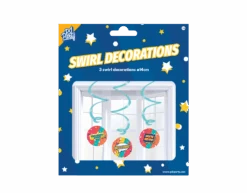 Hangdecoratie Welcome 14cm 3st -Feestartikelen Winkel hangdecoratie welcome 14cm 3st 1