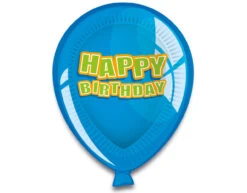 Happy Birthday Ballonnen Borden 23cm 6st -Feestartikelen Winkel happy birthday ballonnen borden 23cm 6st 4