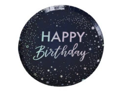 Happy Birthday Borden Sterretjes 24,5cm 8st