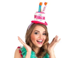 Happy Birthday Haarband Taart -Feestartikelen Winkel happy birthday haarband taart 2