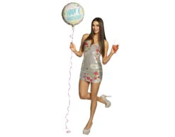 Happy Birthday Helium Ballon Confetti 45cm Leeg -Feestartikelen Winkel happy birthday helium ballon confetti 45cm leeg 2