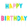 Happy Birthday Kaarsen 13st -Feestartikelen Winkel happy birthday kaarsen 13st