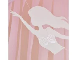 Happy Birthday Letterslinger Personaliseerbaar Zeemeermin 1,15m -Feestartikelen Winkel happy birthday letterslinger personaliseerbaar zee 2