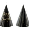 Happy New Year Feesthoedjes 16cm 6st -Feestartikelen Winkel happy new year feesthoedjes 16cm 6st