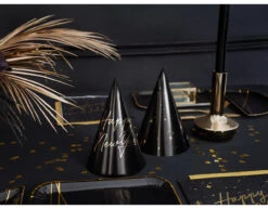 Happy New Year Feesthoedjes 16cm 6st -Feestartikelen Winkel happy new year feesthoedjes 16cm 6st 3