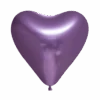 Hartjes Ballonnen Paars 30cm 6st -Feestartikelen Winkel hartjes ballonnen paars 30cm 6st